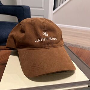 Anine Bing Classic Tan Cap